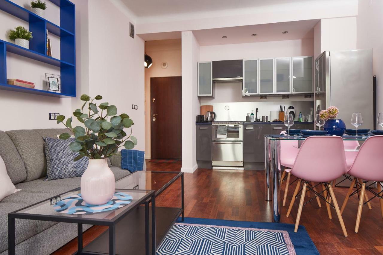 Plac Zbawiciela Hipster Apartment Warschau Exterior foto